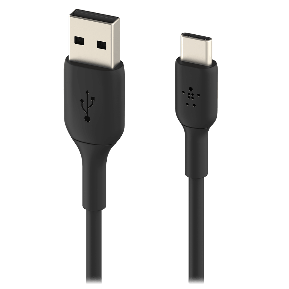 Belkin - Boost Up Charge Usb A To Usb C Cable 3ft - Black