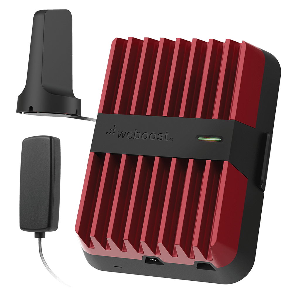 Weboost - Drive Reach Cellular Signal Booster Kit With Magnetic Antenna - Red And Black