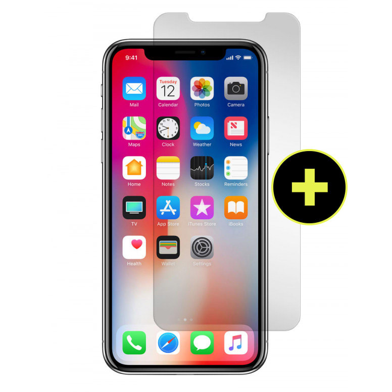 Gadget Guard -  Plus Glass Screen Protector For Apple Iphone 11 Pro  /  Xs  /  X - Clear