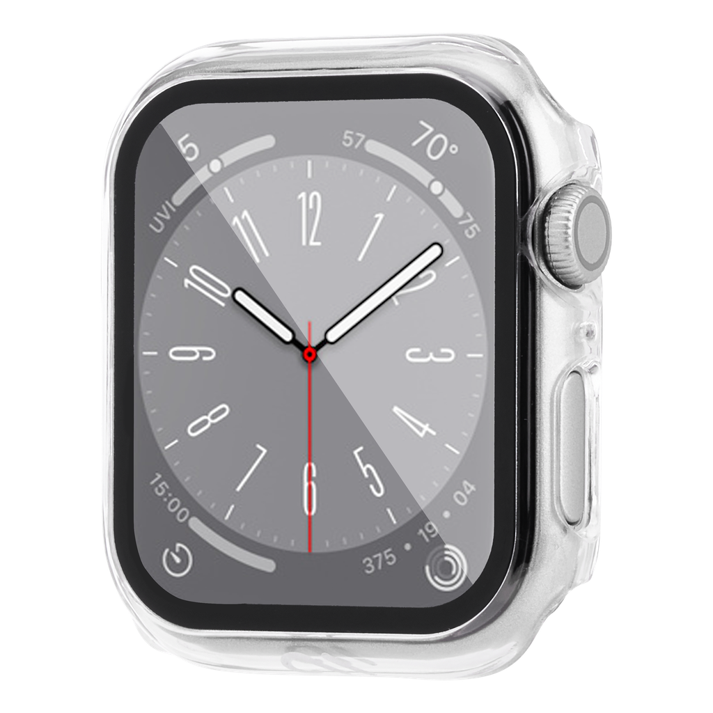 Case-mate - Tough Case With Integrated Glass Screen Protector For Apple Watch 40mm - Clear
