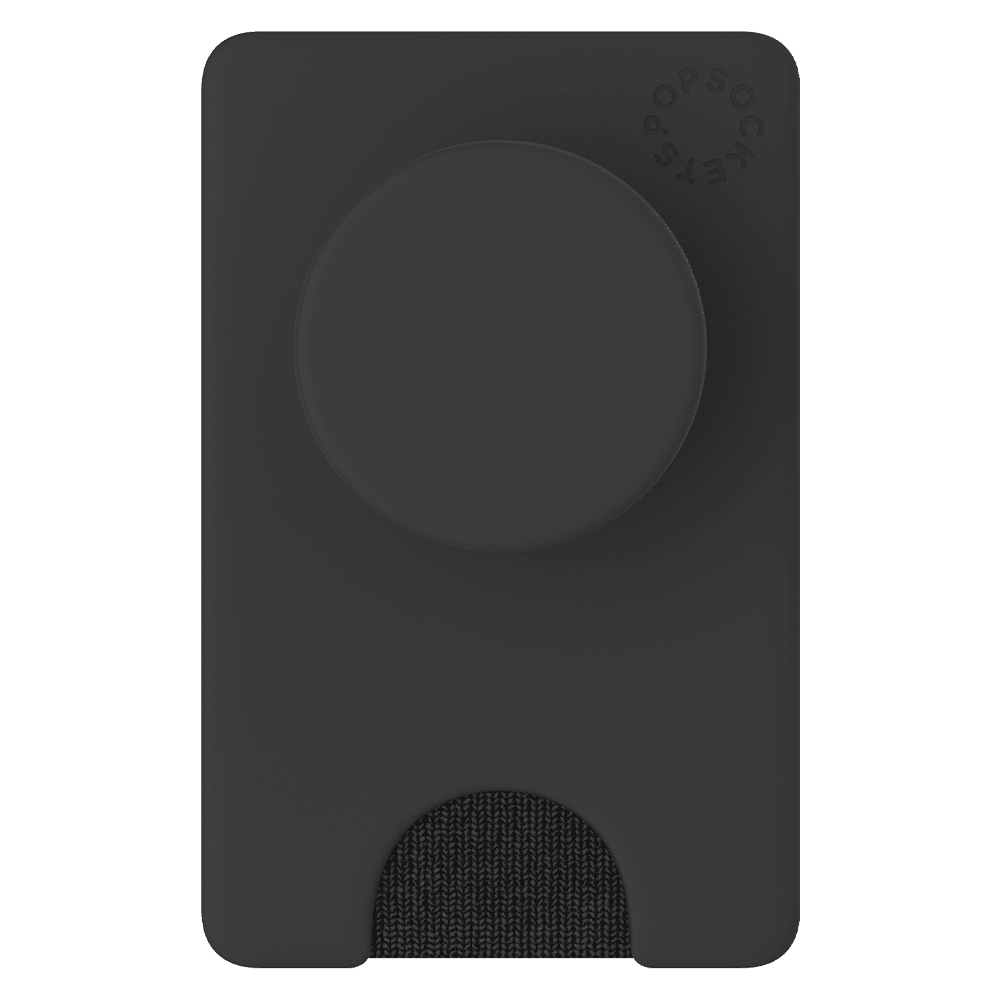 Popsockets - Popwallet Plus With Popgrip - Black
