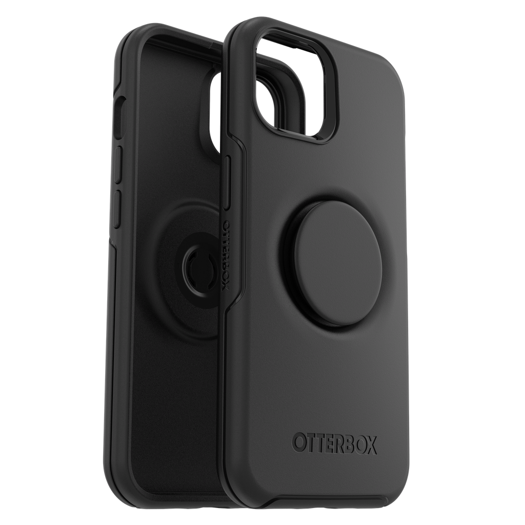 Otterbox - Otter  Pop Symmetry Case With Popgrip For Apple Iphone 14   /  Iphone 13 - Black