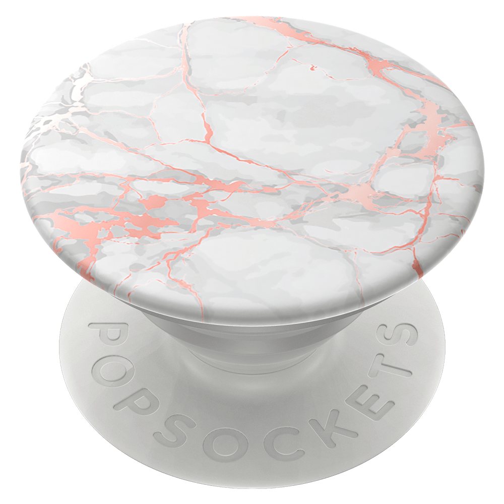 Popsockets - Popgrip - Rose Gold Lutz Marble