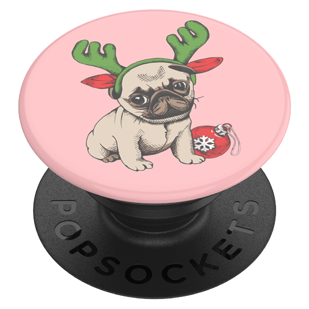 Popsockets - Popgrip - Holiday Pug