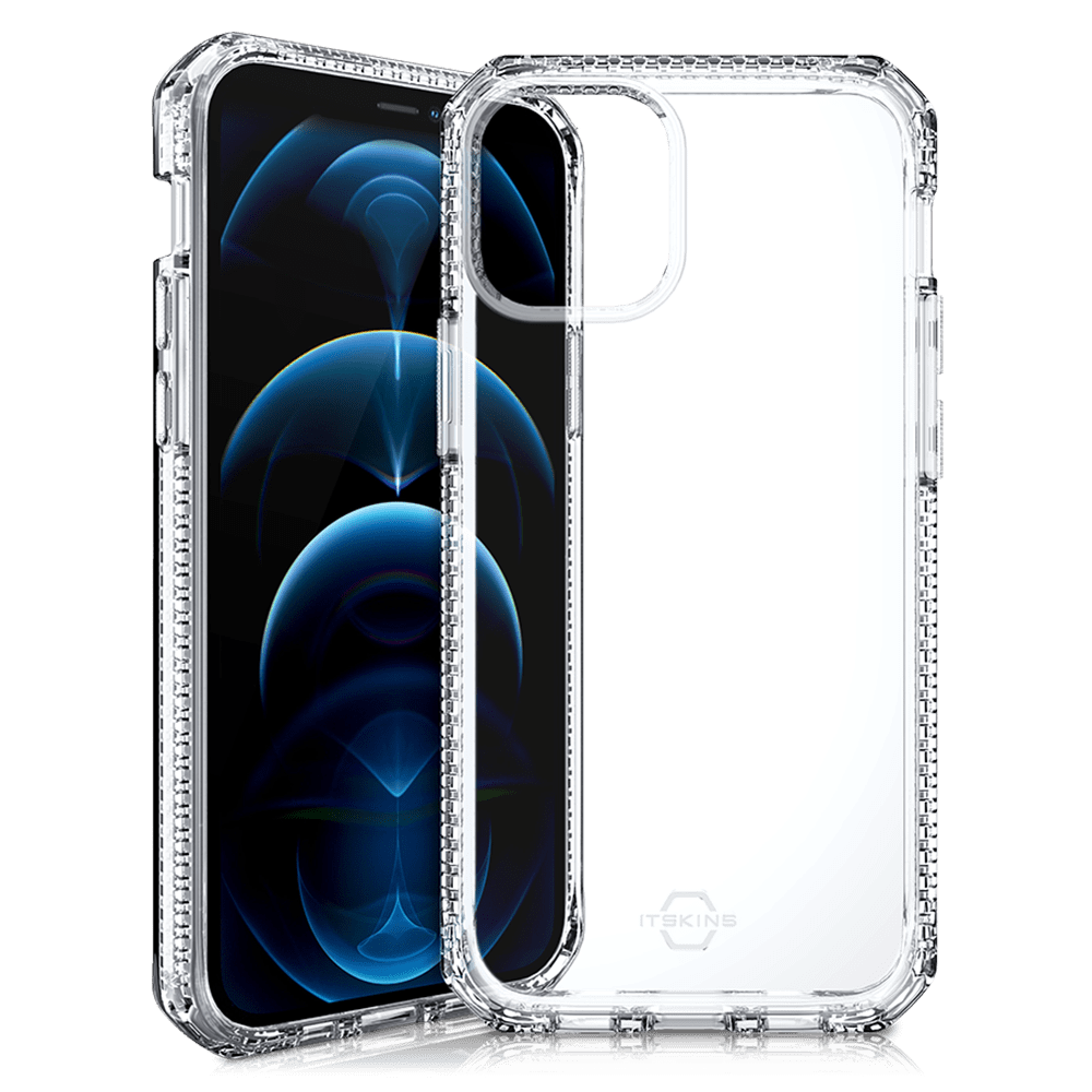 Itskins - Spectrum Clear Case For Apple Iphone 12  /  12 Pro - Transparent