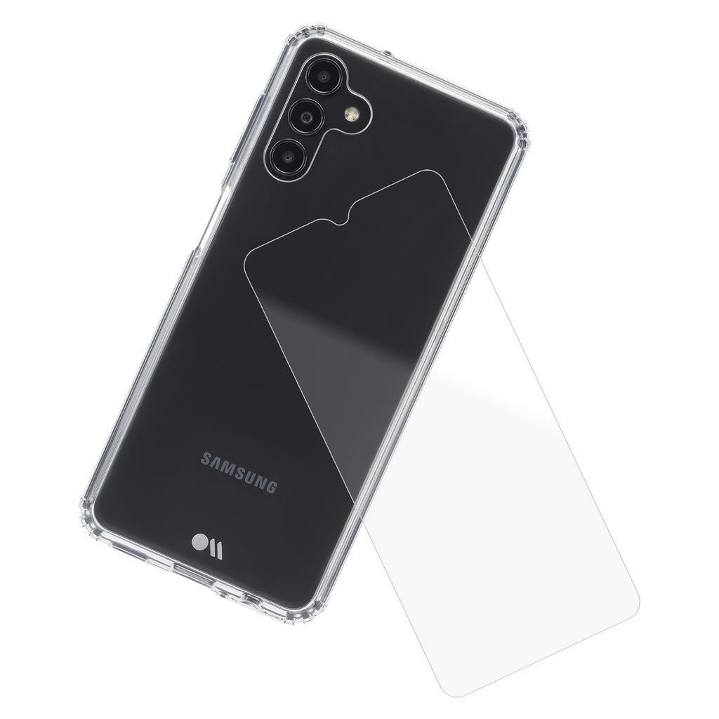 Case-mate - Protection Pack Tough Case And Glass Screen Protector For Samsung Galaxy A13 5g - Clear