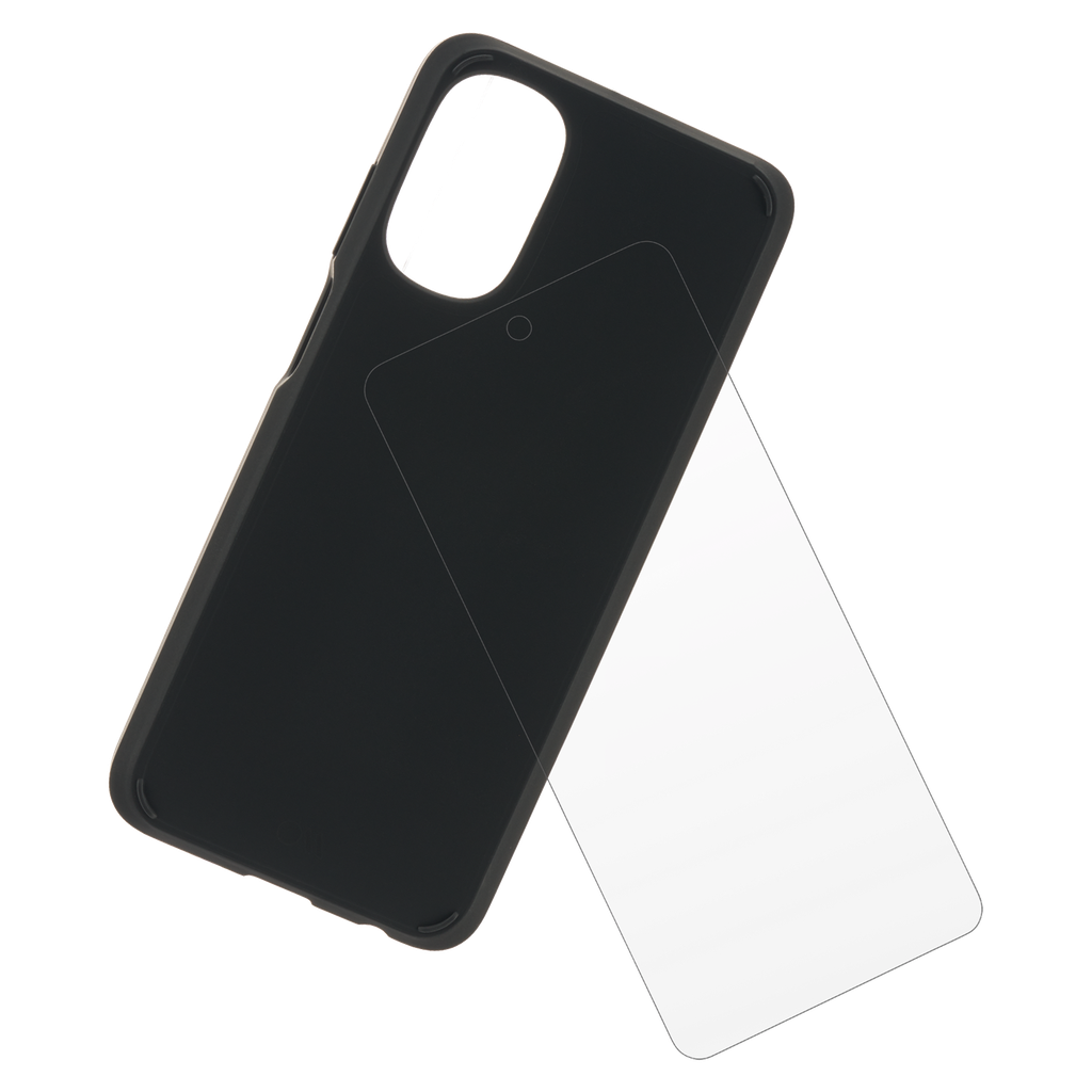 Case-mate - Protection Pack Tough Case And Glass Screen Protector For Motorola Moto G 5g 2022 - Black