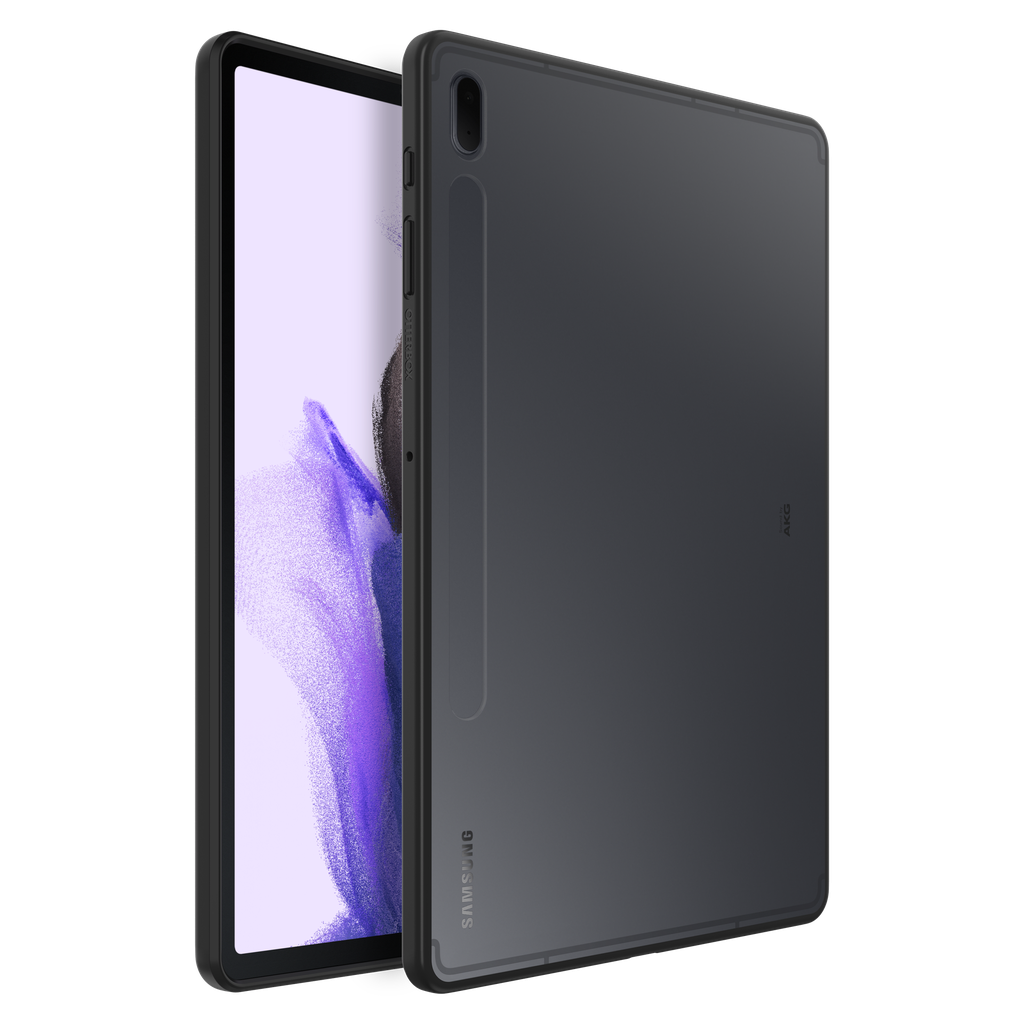 Otterbox - React Case For Samsung Galaxy Tab S7 Fe - Black Crystal