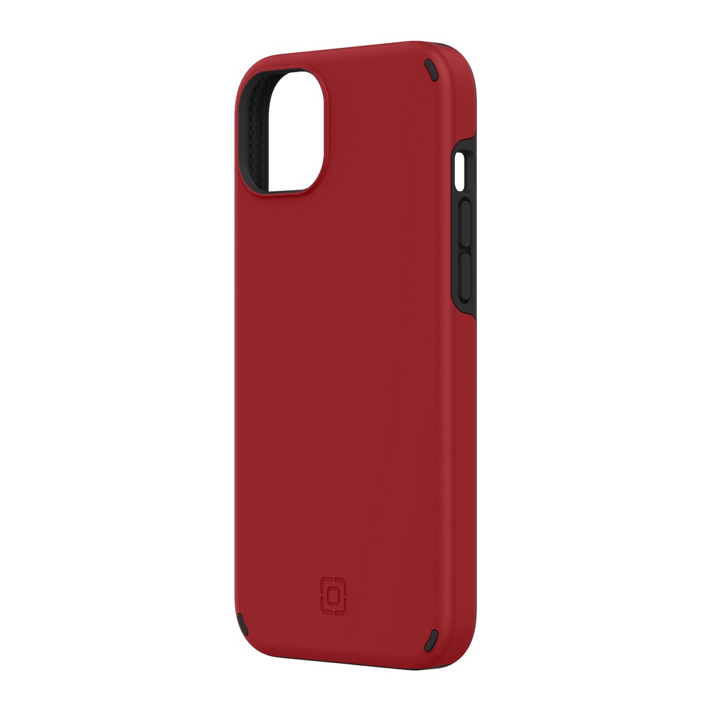 Incipio - Duo Case For Apple Iphone 14 Plus - Scarlet Red And Black