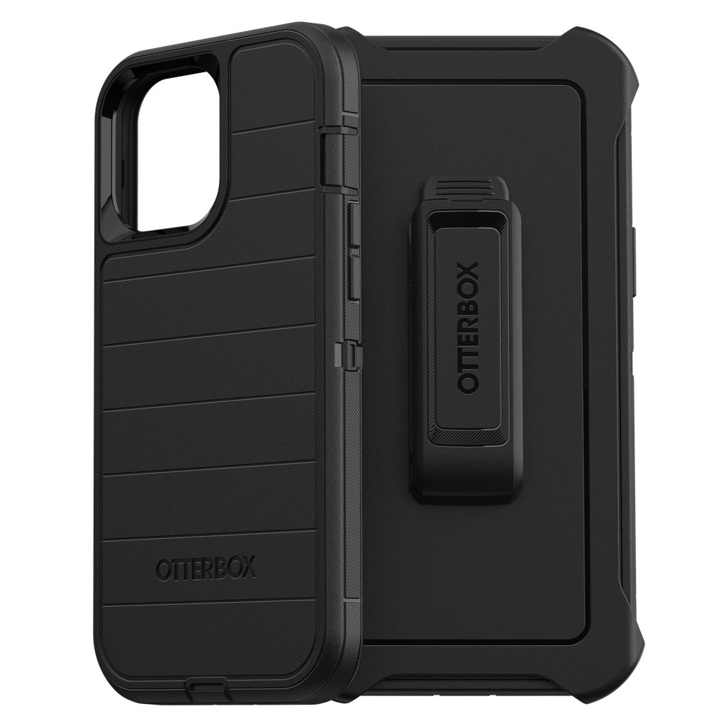 Otterbox - Defender Pro Case For Apple Iphone 13 Pro Max  /  12 Pro Max - Black