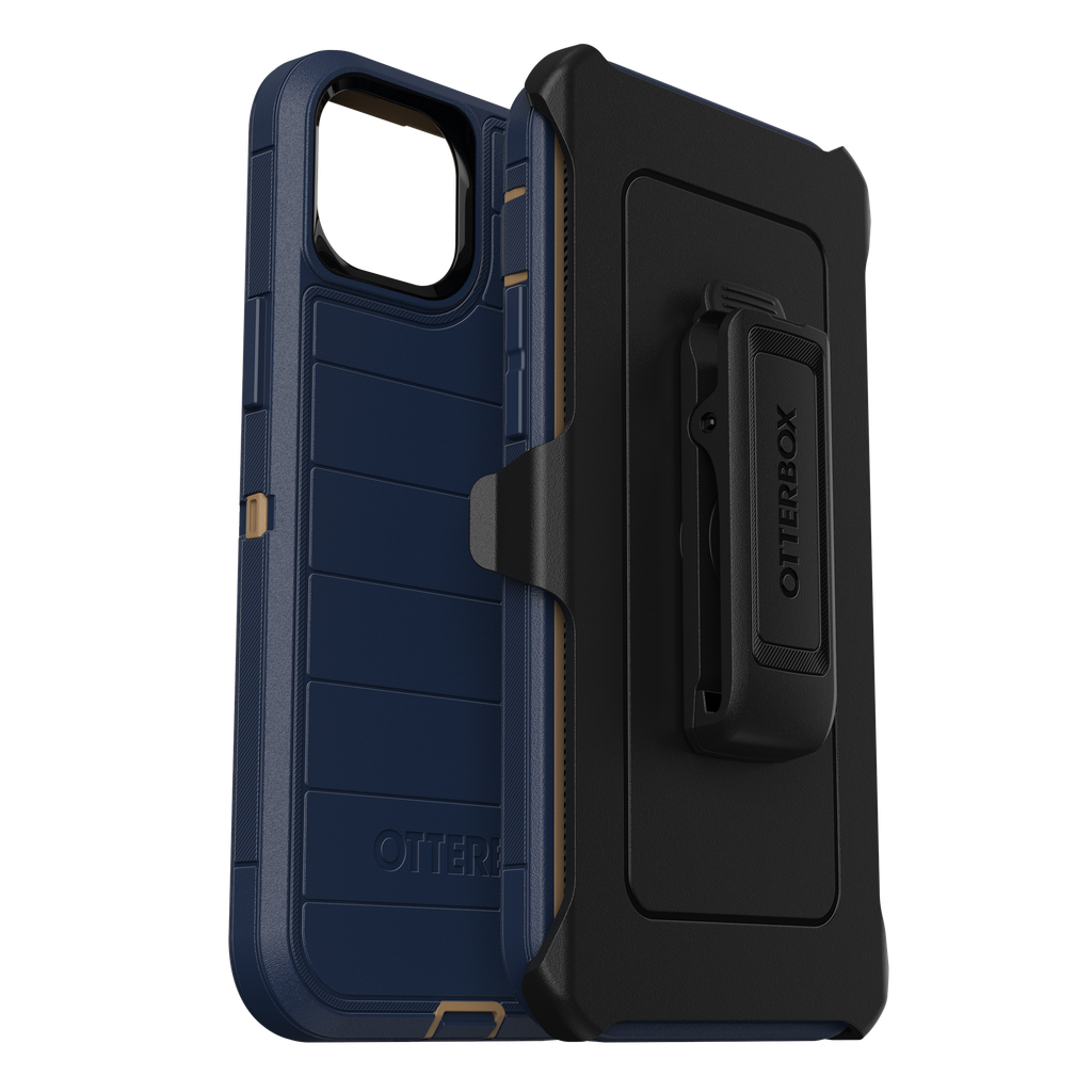 Otterbox - Defender Pro Case For Apple Iphone 14 Plus - Blue Suede Shoes
