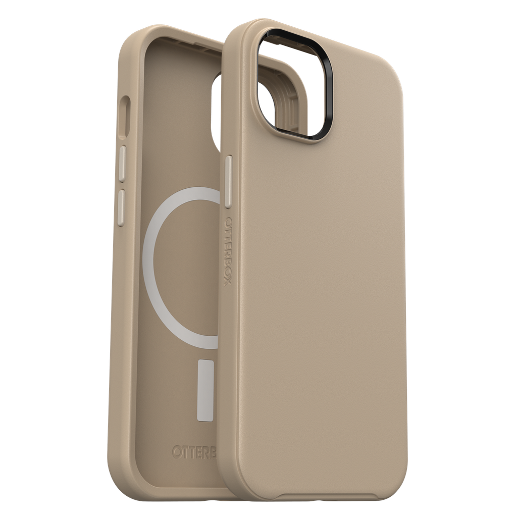 Otterbox - Symmetry Plus Magsafe Case For Apple Iphone 14   /  Iphone 13 - Dont Even Chai Grey