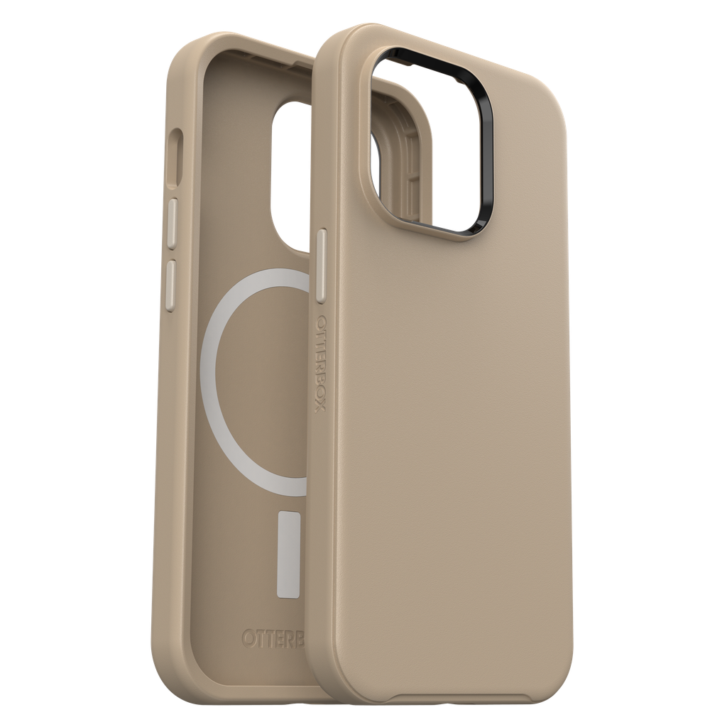 Otterbox - Symmetry Plus Magsafe Case For Apple Iphone 14 Pro  - Dont Even Chai Grey