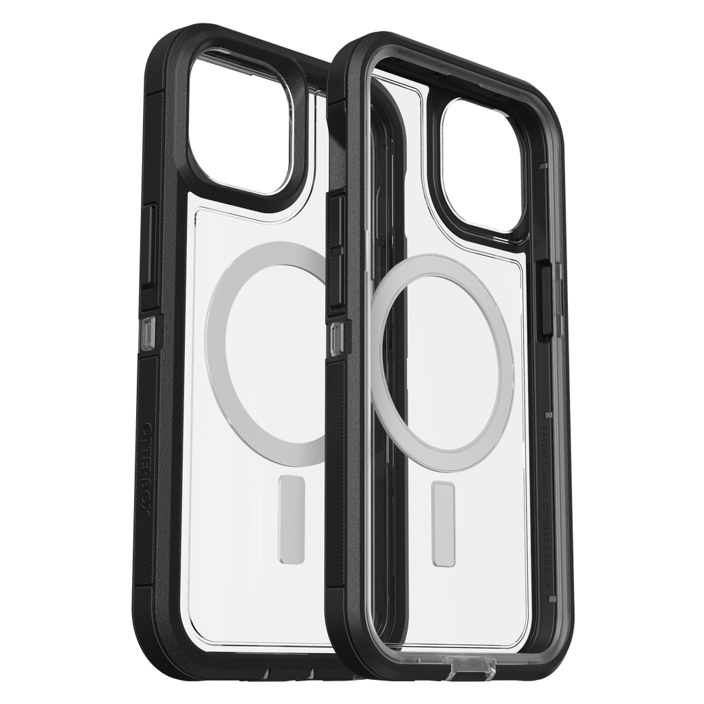Otterbox - Defender Xt Magsafe Clear Case For Apple Iphone 14   /  Iphone 13 - Black Crystal