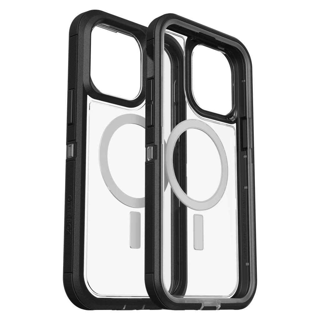 Otterbox - Defender Xt Magsafe Clear Case For Apple Iphone 14 Pro Max  - Black Crystal