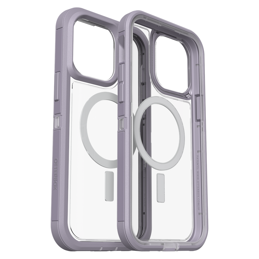 Otterbox - Defender Xt Magsafe Clear Case For Apple Iphone 14 Pro Max  - Lavender Sky