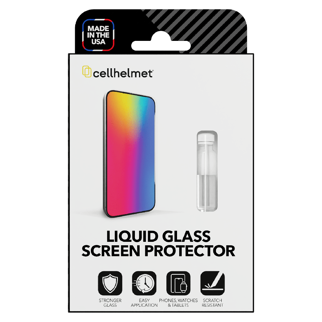 Cellhelmet -liquid Glass Screen Protection For Phones Tablets  Watches -clear