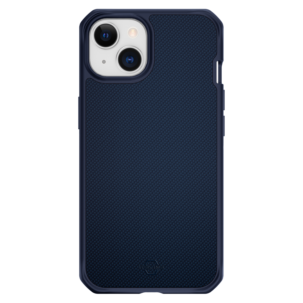 Itskins - Ballisticr Nylon Magsafe Case For Apple Iphone 14  /  13 - Dark Blue