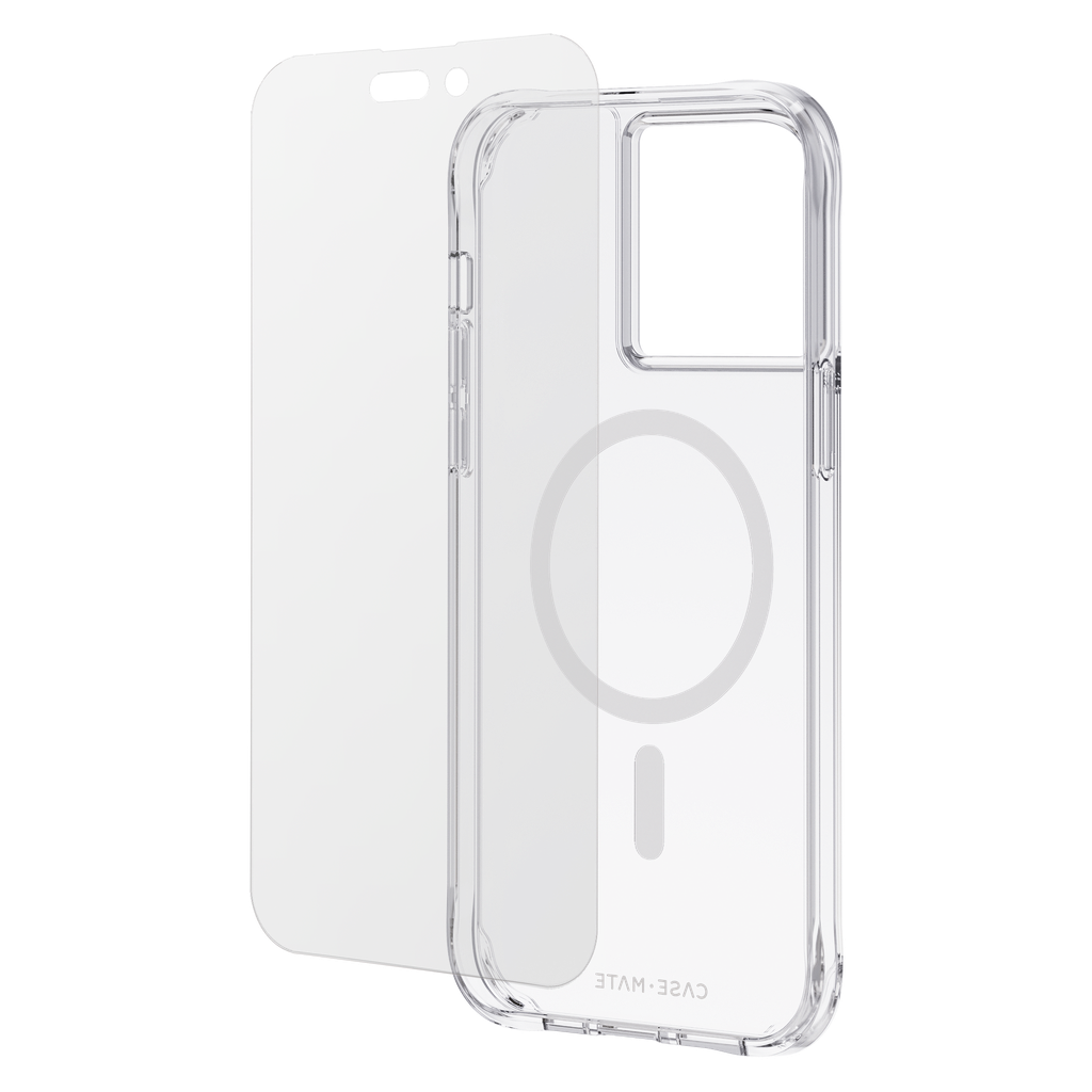 Case-mate - Protection Pack Magsafe Case And Glass Screen Protector For Apple Iphone 14 Pro Max - Clear