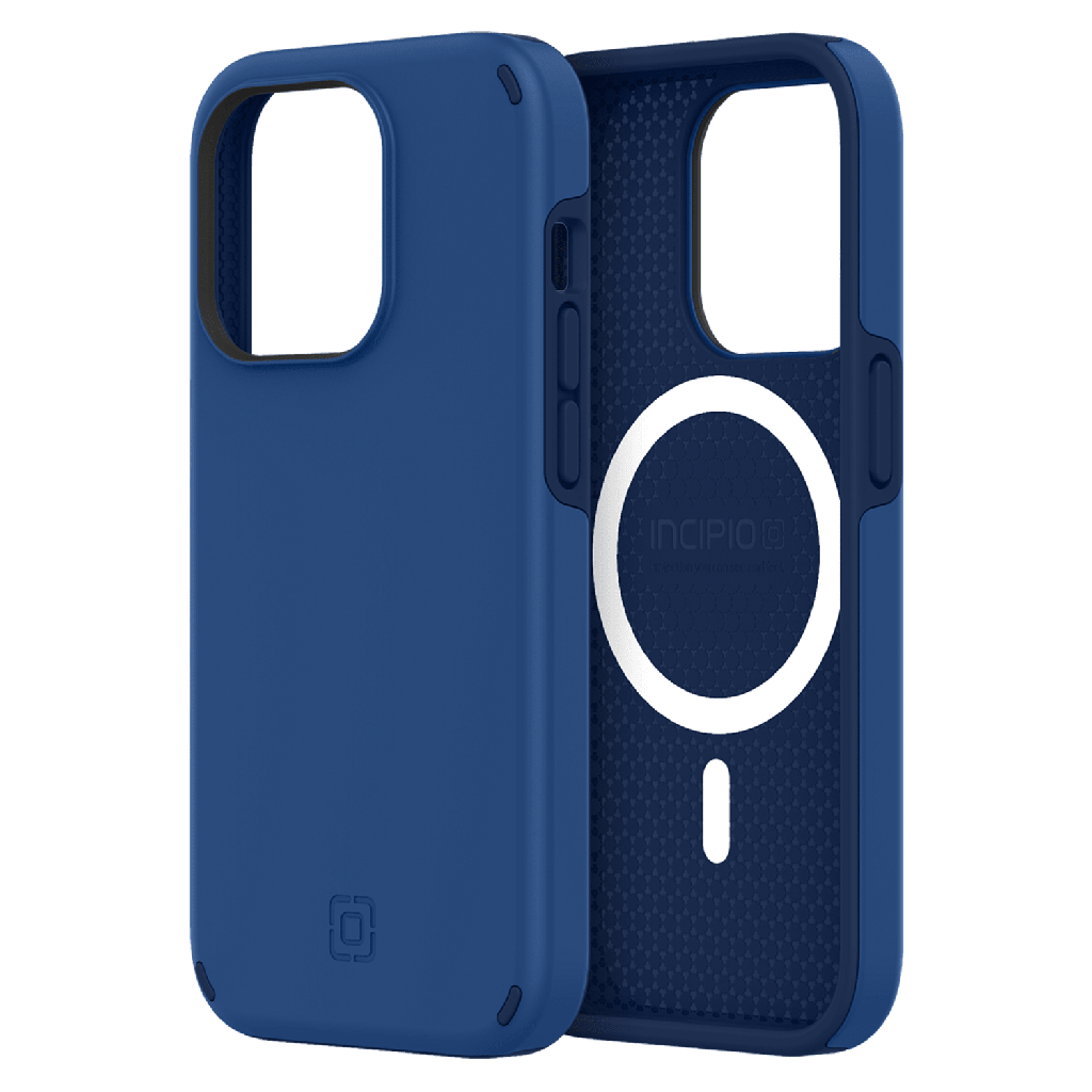 Incipio - Duo Magsafe Case For Apple Iphone 14 Pro - Midnight Navy And Inkwell Blue