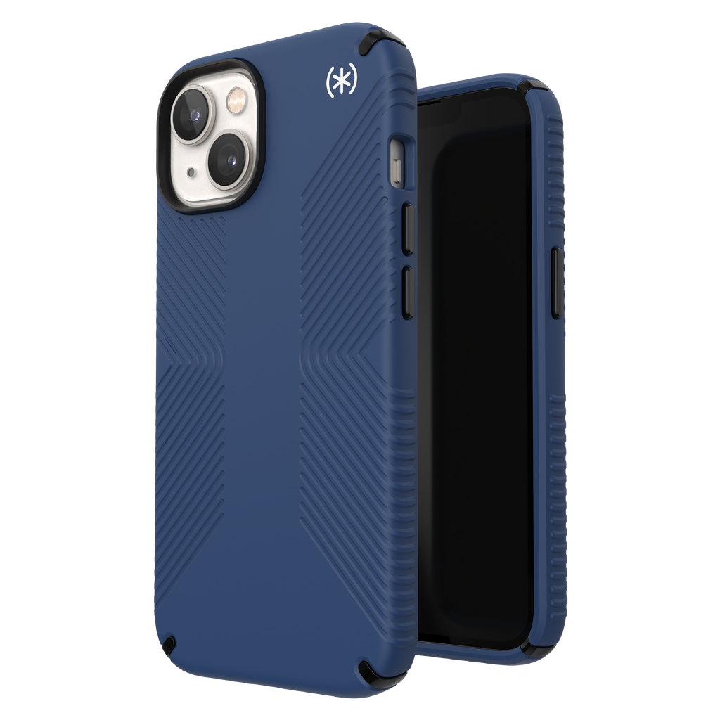 Speck - Presidio Grip 2 Magsafe Case For Apple Iphone 14  /  13 - Coastal Blue