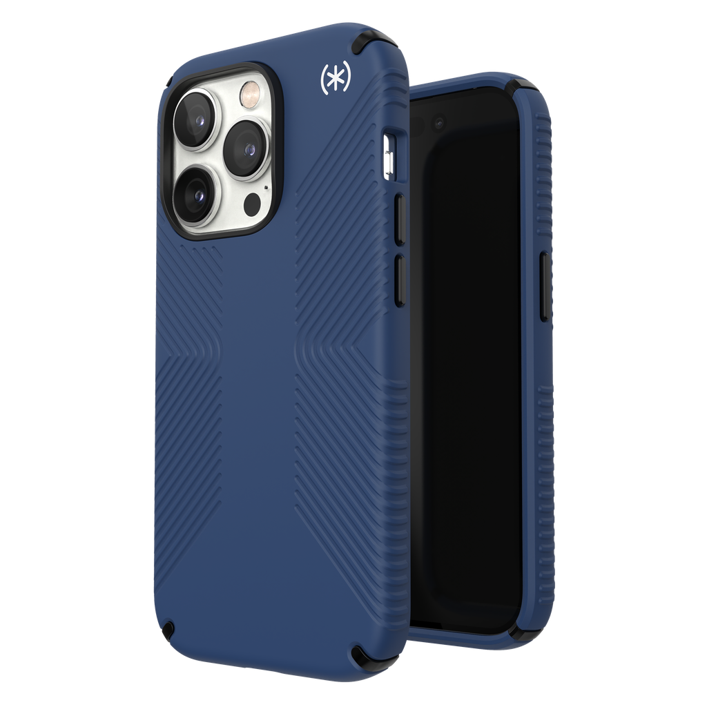 Speck - Presidio Grip 2 Magsafe Case For Apple Iphone 14 Pro - Coastal Blue