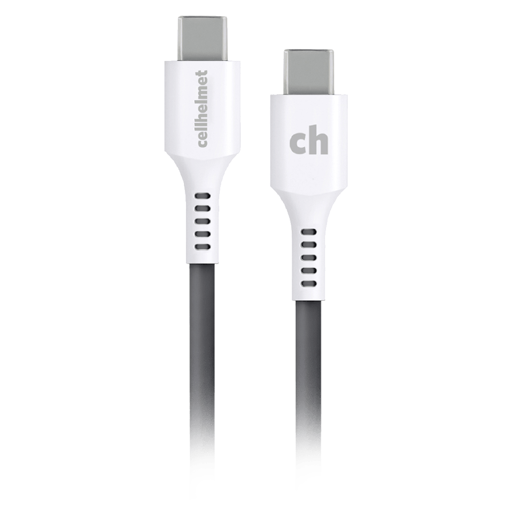 Cellhelmet - Type C To Type C Round Cable 3ft - Gray