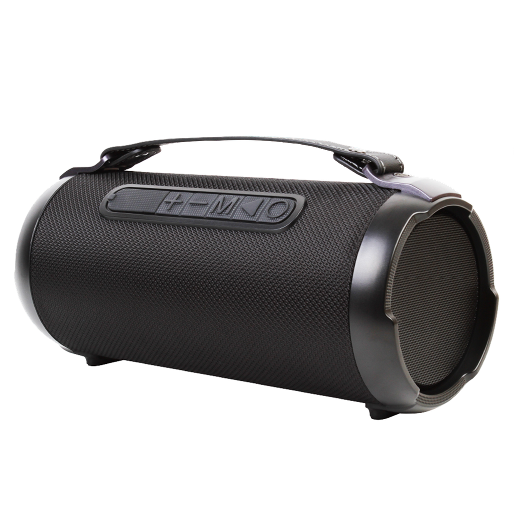 Ampd - Cosmos Elite 9.5 Watt Bluetooth Barrel Speaker - Black