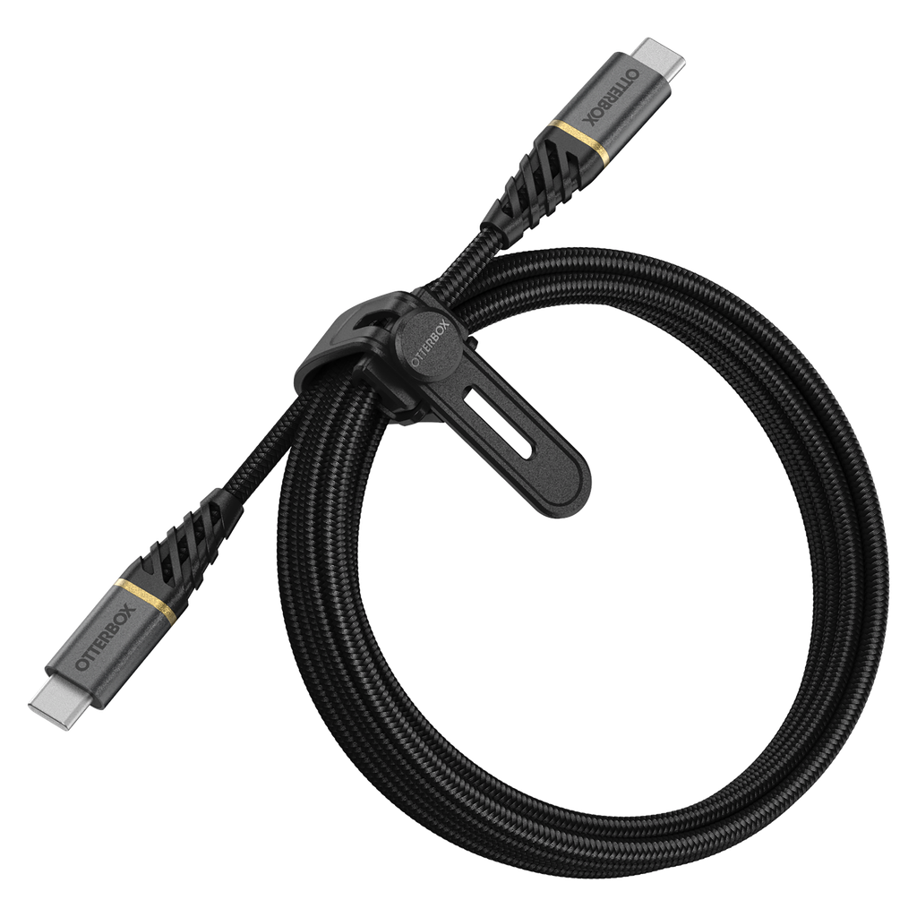 Otterbox - Premium Fast Charge Usb C Cable 2m - Glamour Black