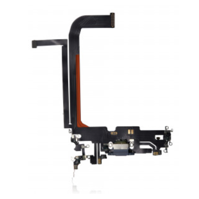 Charging Port Flex Cable For IPhone 13 Pro Max - Sierra Blue (Aftermarket)