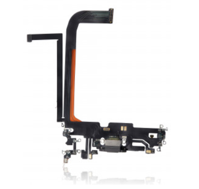 Charging Port Flex Cable For IPhone 13 Pro Max - Graphite (Aftermarket)