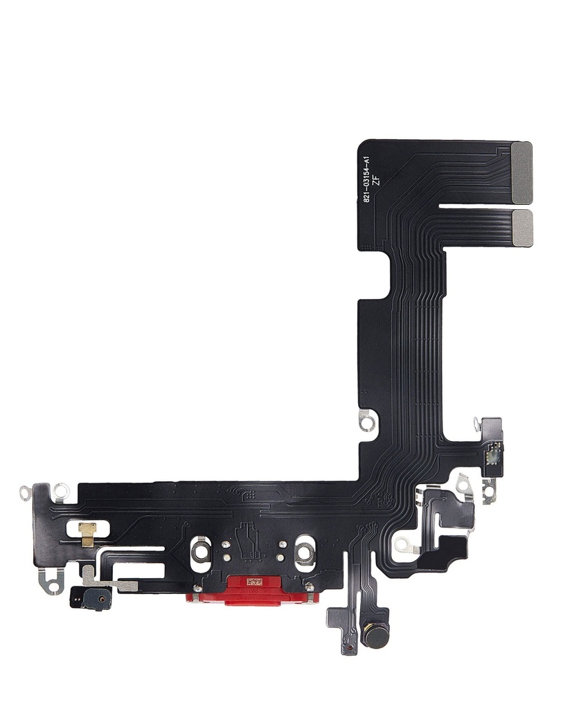 Charging Port Flex Cable For iPhone 13 - (Aftermarket) (Red)