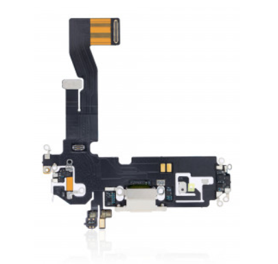 Charging Port Flex Cable For IPhone 12 Pro/12  - Silver(Aftermarket)