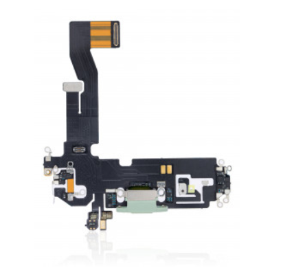 Charging Port Flex Cable For iPhone 12 / 12 Pro  (Green) (Aftermarket)