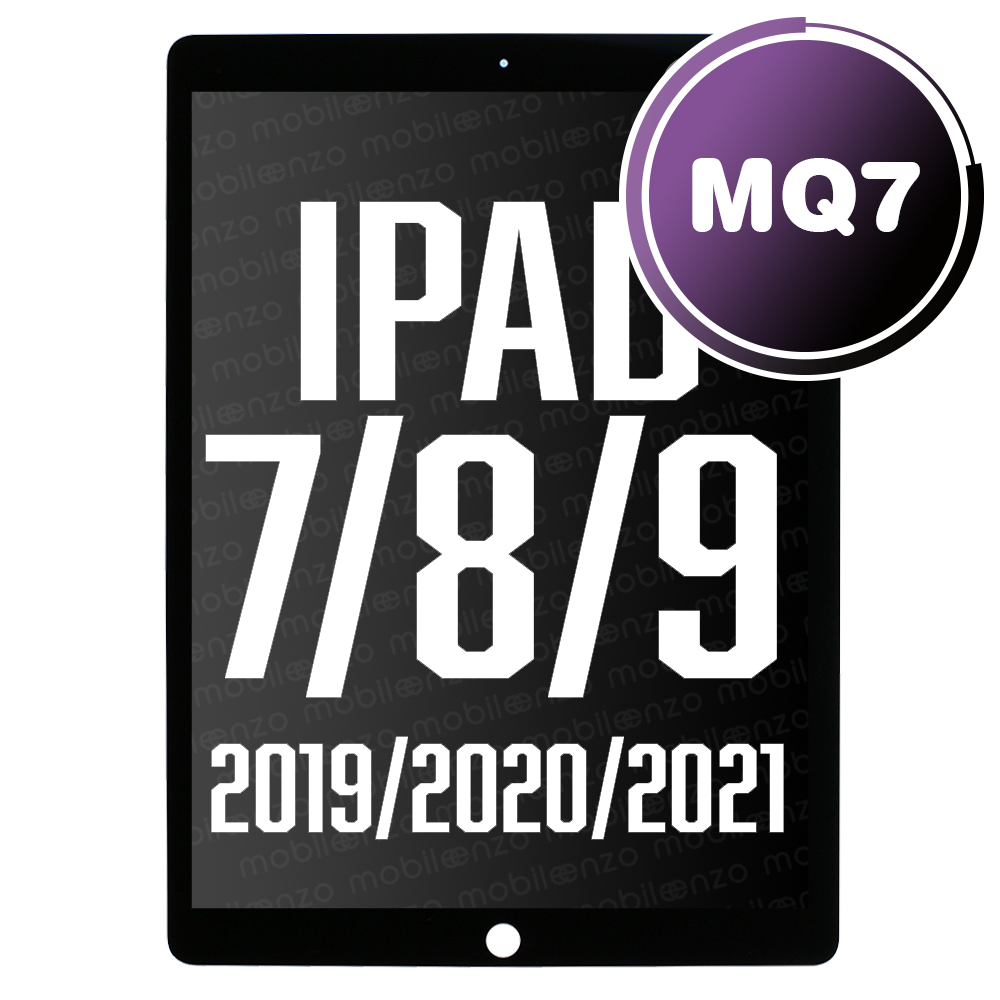 Digitizer for iPad 7 / iPad 8 /iPad 9 (Without Home Button) - Black (Aftermarket Plus: MQ7)