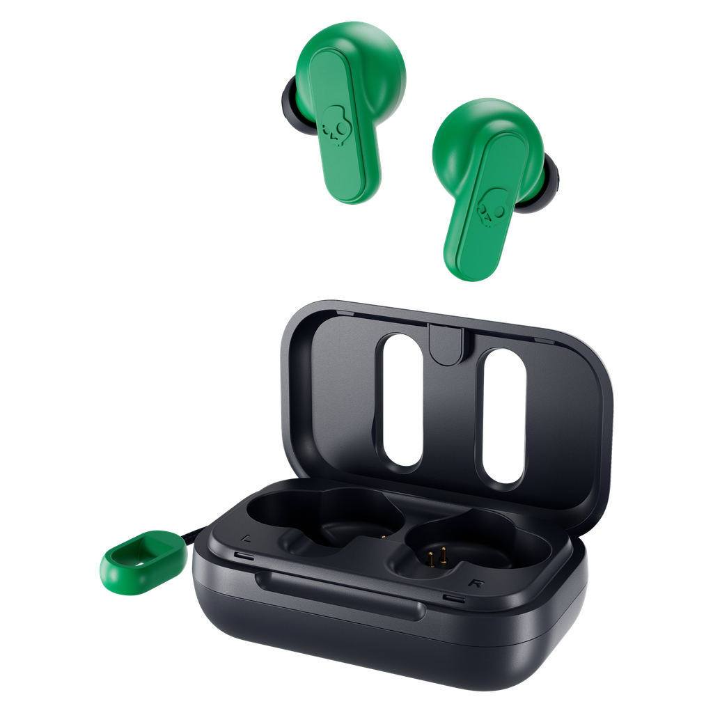 Skullcandy - Dime 2 True Wireless In Ear Headphones - Dark Blue And Green