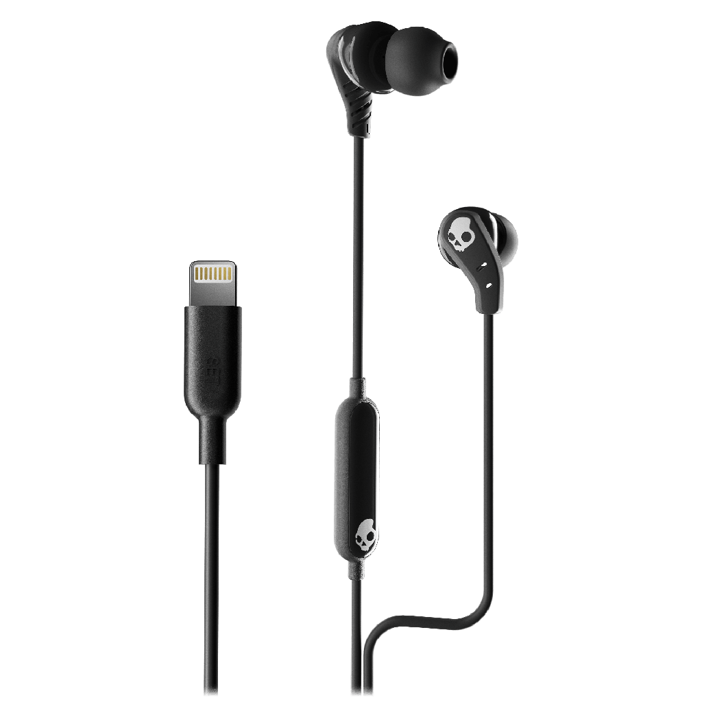 Skullcandy - Set Apple Lightning In Ear Wired Headphones - True Black