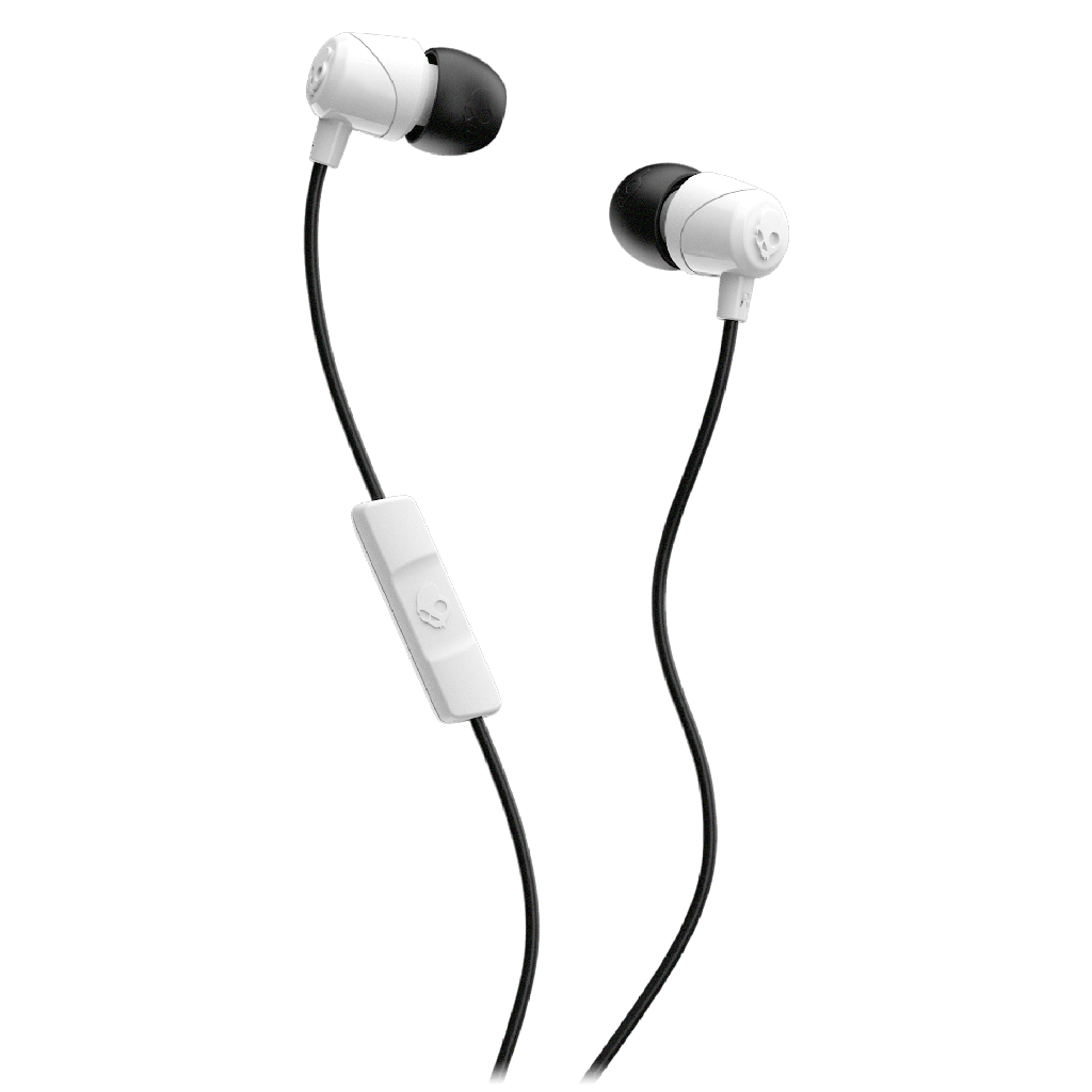 Skullcandy - Jib In Ear Wired Headphones - White And Black