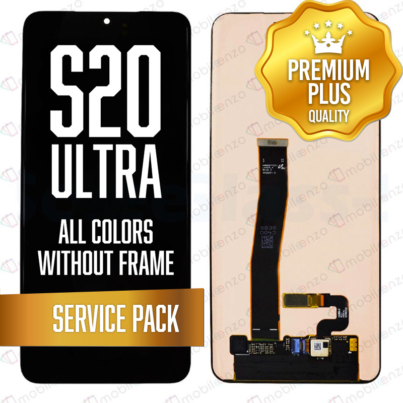 OLED Assembly for Samsung Galaxy S20 Ultra / 5G Without Frame - All Colors (Service Pack)