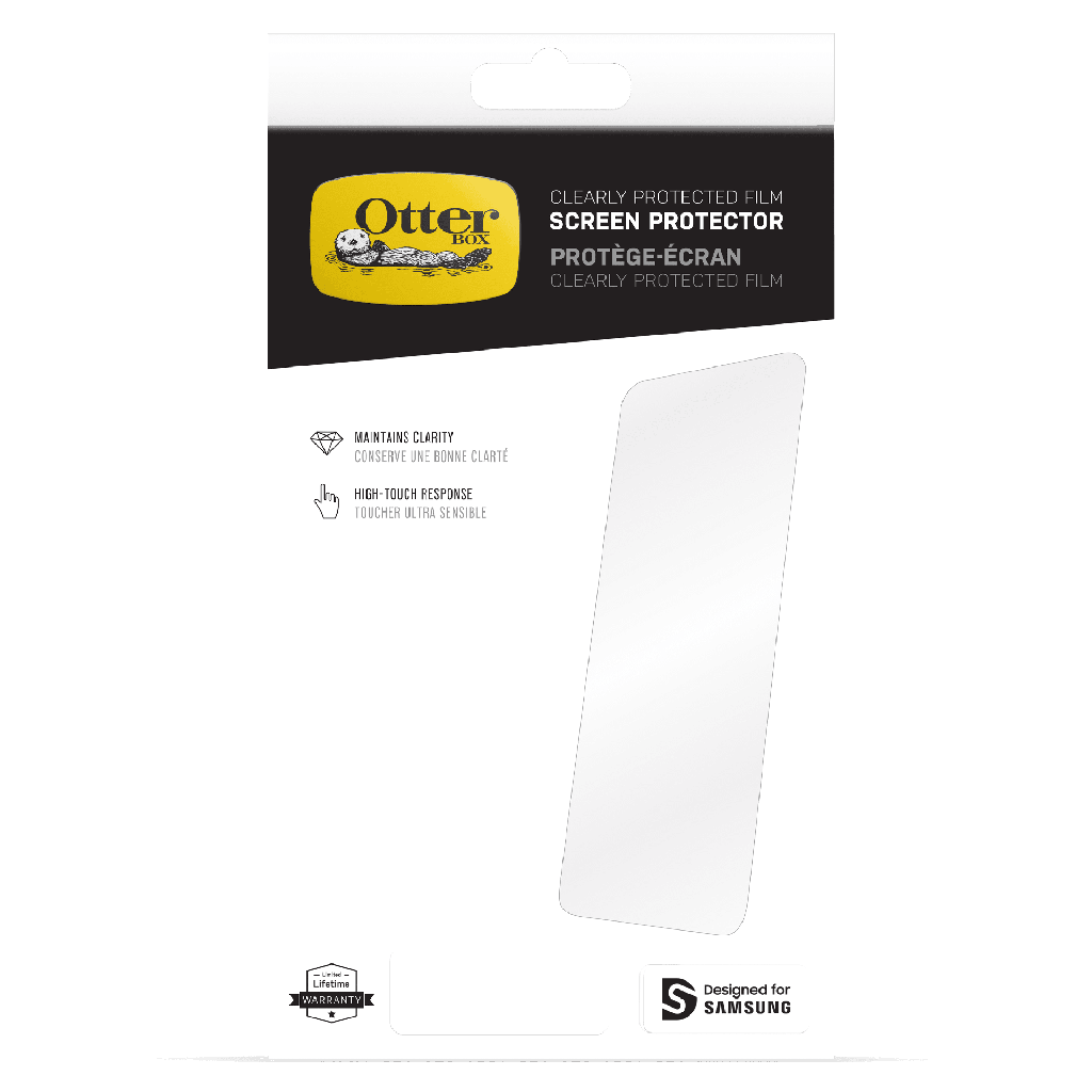 Otterbox - Clearly Protected Film Screen Protector For Samsung Galaxy S23 Ultra  - Clear