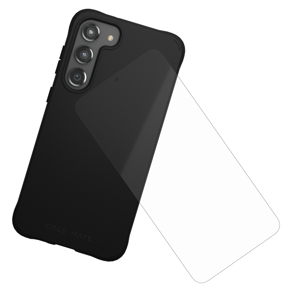 Case-mate - Protection Pack Tough Case And Glass Screen Protector For Samsung Galaxy S23 Plus - Black