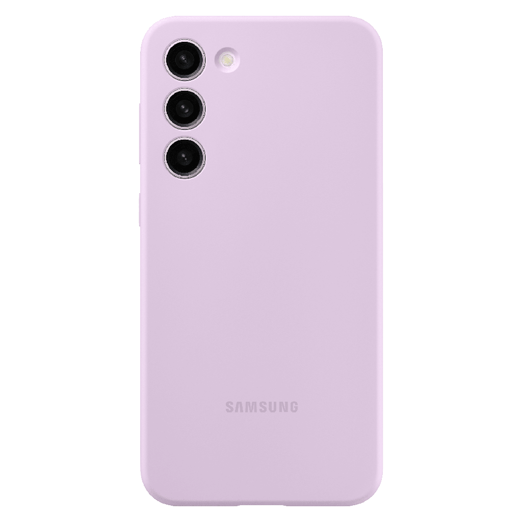 Samsung - Silicone Case For Samsung Galaxy S23 Plus - Lavender
