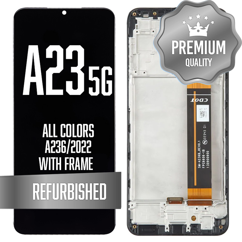 LCD Assembly For Samsung Galaxy A23 5G (A236U/B North American U/B Version / 2022) with Frame - All Colors (Premium)