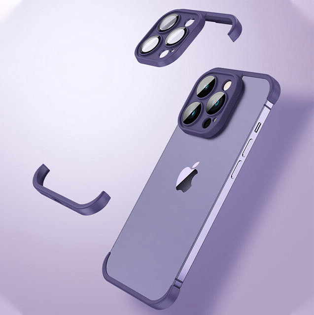 Caseless Protection for iPhone 14 Pro - Purple
