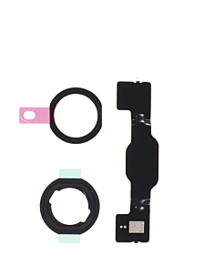 Home Button Holding Bracket With Rubber Gasket For iPad 5 (2017) / iPad 6 (2018) / iPad 7 (2019) / iPad 8 (2020) / iPad 9 (2021)  (Premium)