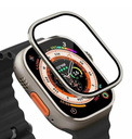 Tempered Glass for Apple Watch Ultra with Titanium Alloy Frame