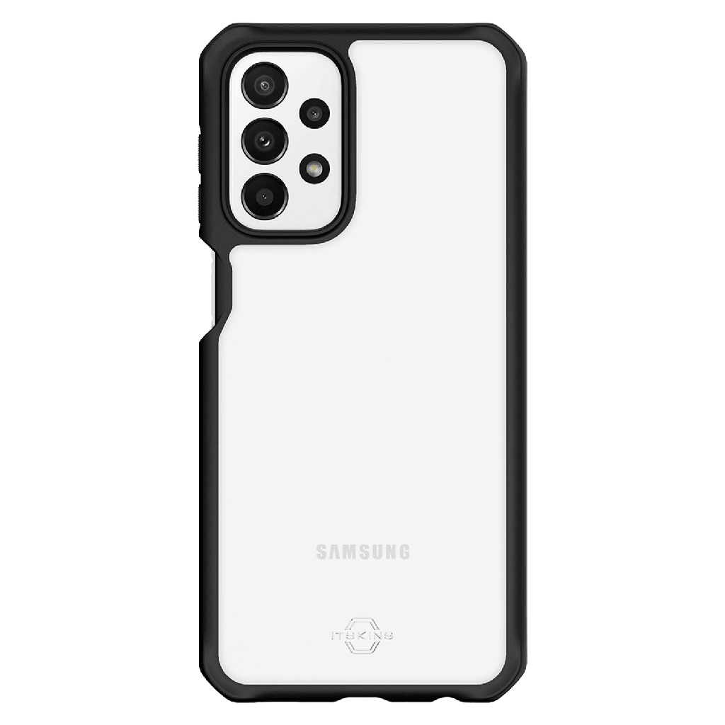 Itskins - Hybridr Solid Case For Samsung Galaxy A23 5g Uw - Black And Transparent