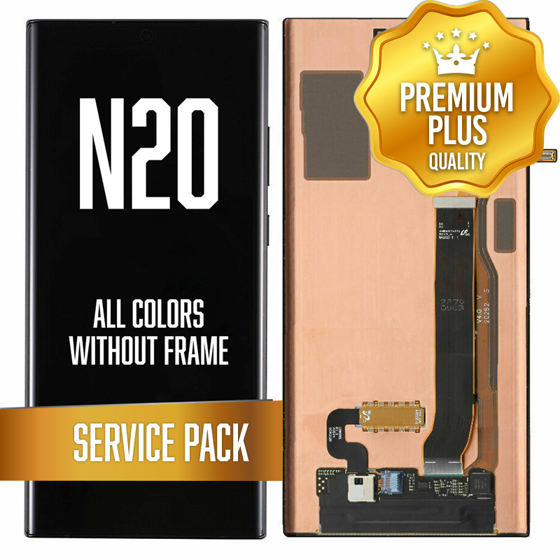 OLED Assembly for Samsung Galaxy Note 20 5G (N981) without Frame - All Colors (Service Pack)