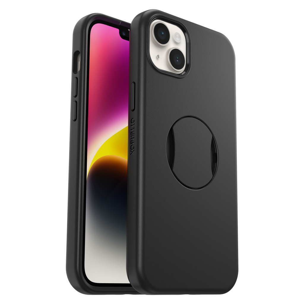 Otterbox - Ottergrip Symmetry Case For Apple Iphone 14 Plus - Black