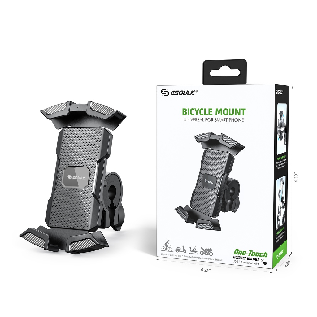 Esoulk Universal Bicycle Mount for Smart Phone